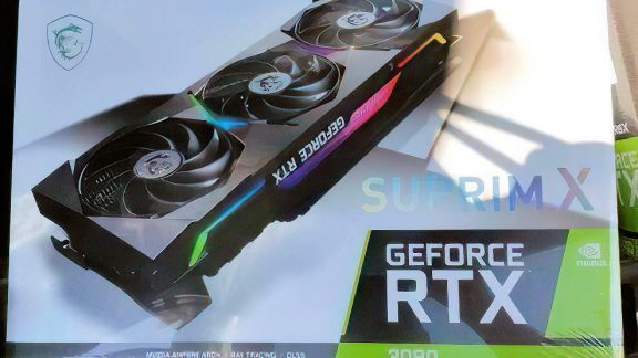تصاویر MSI RTX 3080 SUPRIM X