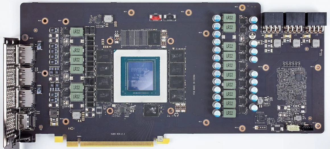بُرد MSI RTX 3080 GAMING X TRIO