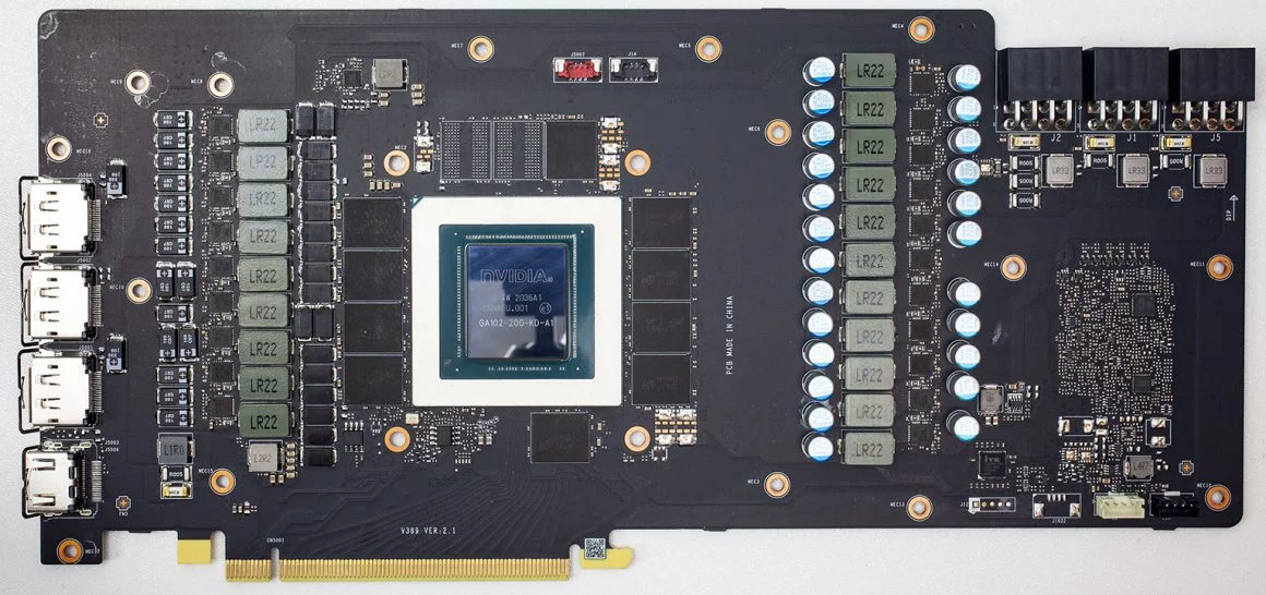 بُرد MSI RTX 3080 SUPRIM X