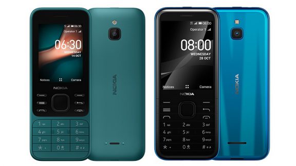 نوکیا 6300 4G و نوکیا 8000 4G