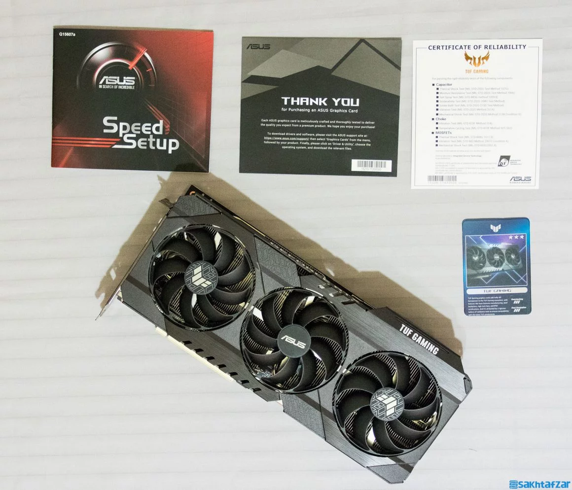 بررسی کارت گرافیک ASUS TUF RTX 3080 O10G GAMING