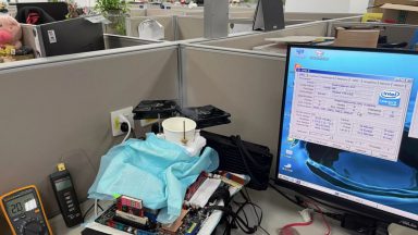 اورکلاک پردازنده 14 ساله Celeron D 347 به 8.36 گیگاهرتز !