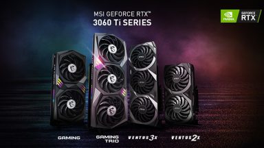 MSI از کارت های RTX 3060 Ti