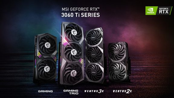 MSI از کارت های RTX 3060 Ti