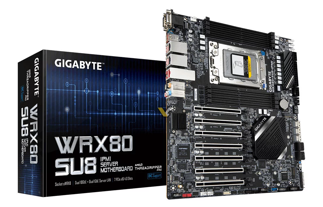 تصویر مادربرد Gigabyte WRX80 SU8
