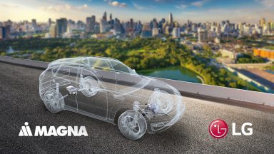 سرمایهگذاری مشترک میان الجی و MAGNA