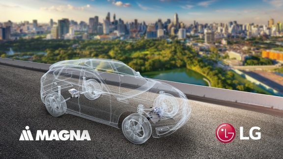 سرمایه‌گذاری مشترک میان ال‌جی و MAGNA