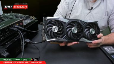 نمایش کامل RX 6800 XT GAMING X TRIO