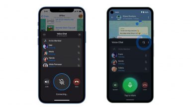 فعال کردن چت صوتی در گروه های تلگرام