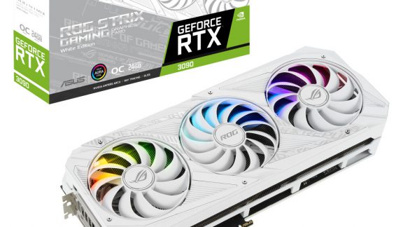 گرافیک ROG STRIX GeForce RTX 3090 O24G White