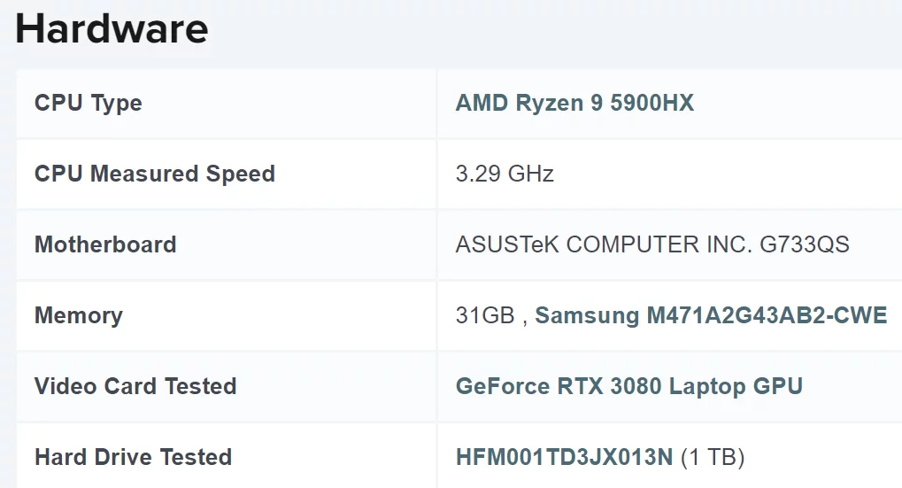 تاپ گیمینگ ASUS ROG Strix SCAR 17 G733 با چیپ Ryzen 9 5900HX