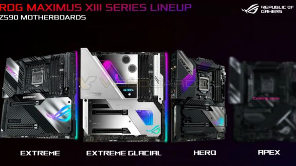 مادربردهای ASUS Z590 ROG Maximus XIII