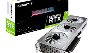 کارت گرافیک RTX 3060 Ti VISION OC گیگابایت
