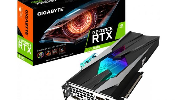 گرافیک Gigabyte RTX 3080 Gaming OC WaterForce WB