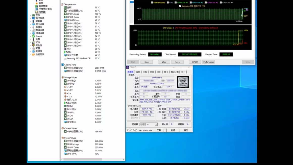 جدیدترین بنچمارک های Core i9 11900K