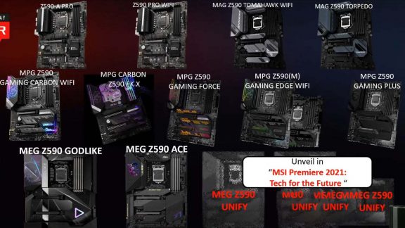 مادربرد MSI Z590