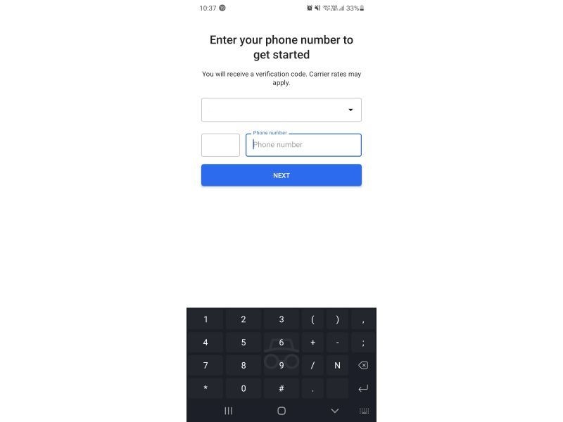 setting signal phone number