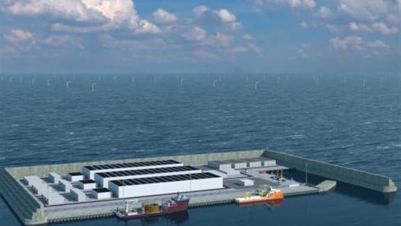 جزیره مصنوعی دانمارک برای تولید برق