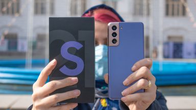 جعبه گشایی گلکسی S21 5G