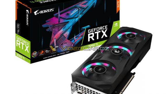 تصاویر Gigabyte GeForce RTX 3060Ti AORUS ELITE