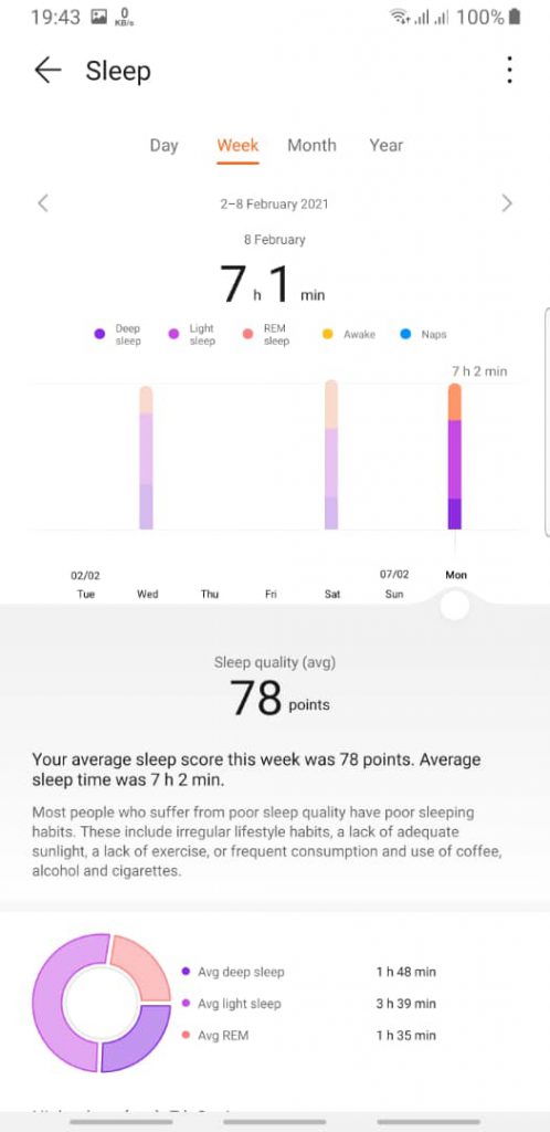 اپلیکشن healith با ساعت هواوی واچ فیت | huawei watch fit