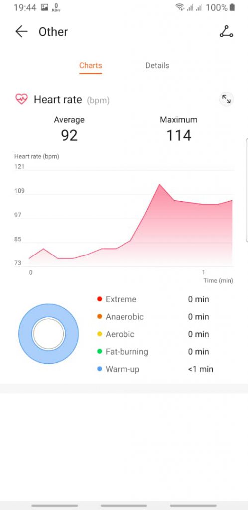 اپلیکشن healith با ساعت هواوی واچ فیت | huawei watch fit
