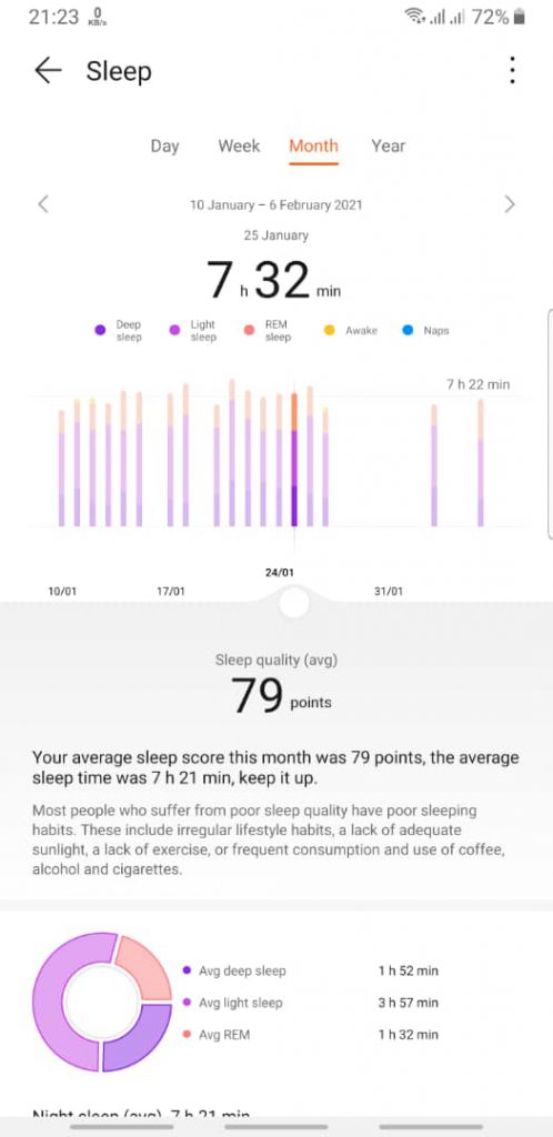 اپلیکشن healith با ساعت هواوی واچ فیت | huawei watch fit