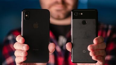 سیستم عامل اندروید در برابر آیفون