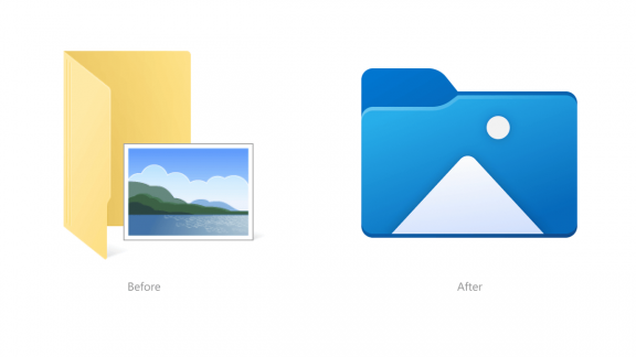 آیکون های جدید ویندوز 10
