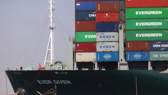 جشن باز شدن کانال سوئز در گوگل