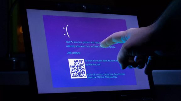 صفحه آبی مرگ در جدیدترین آپدیت ویندوز 10