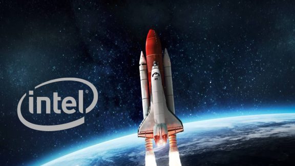 لوگو Intel Rocket Lake
