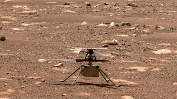 تعویق پرواز هلیکوپتر ناسا در مریخ بخاطر بروزرسانی نرم افزاری