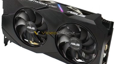 گرافیک ASUS CMP 30HX با نورپردازی ARGB