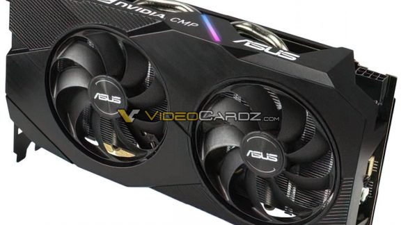 گرافیک ASUS CMP 30HX با نورپردازی ARGB