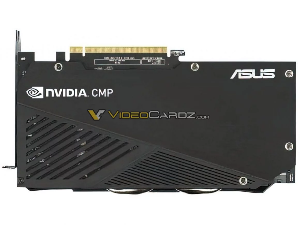 گرافیک ASUS CMP 30HX با نورپردازی ARGB