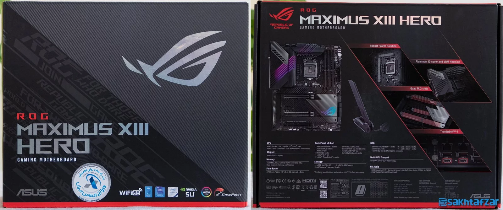 بررسی مادربرد ASUS ROG MAXIMUS XIII HERO