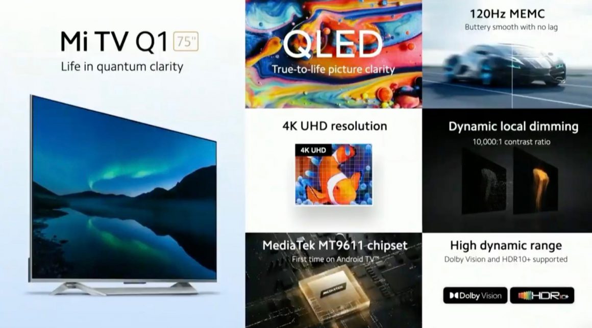 تلویزیون Xiaomi Mi Q1 TV
