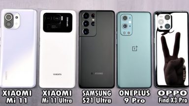 مقایسه عملکرد باتری Mi 11 Ultra با S21 Ultra و وانپلاس 9 پرو