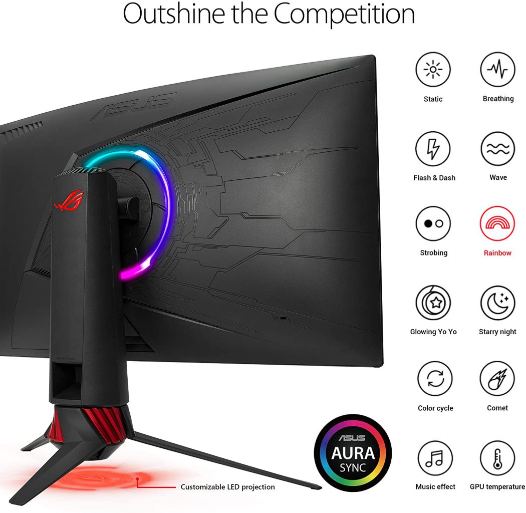 مانیتور 32 اینچ گیمینگ ایسوس ROG Strix XG32VQ