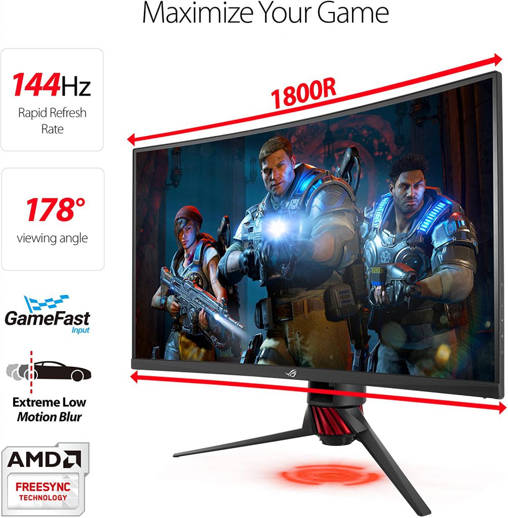 مانیتور 32 اینچ گیمینگ ایسوس ROG Strix XG32VQ