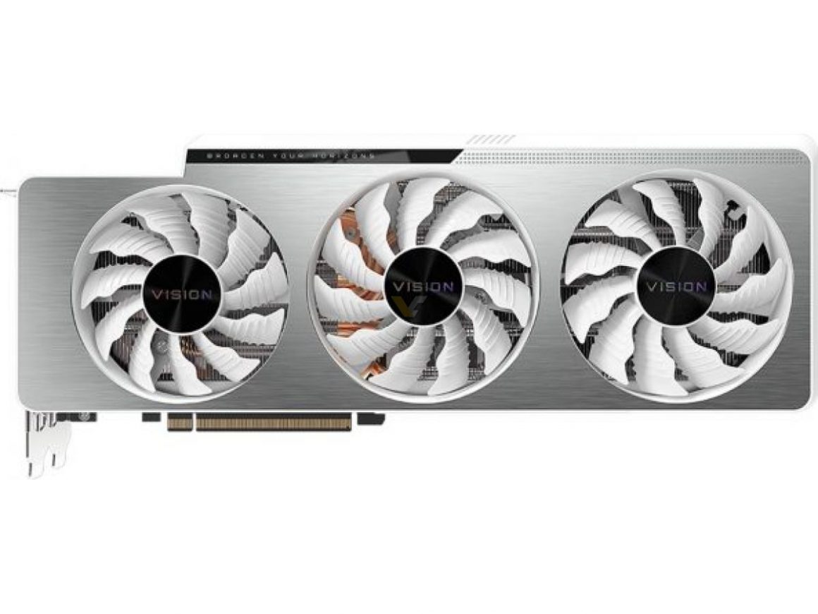 کارت گرافیک GeForce RTX 3080 VISION گیگابایت