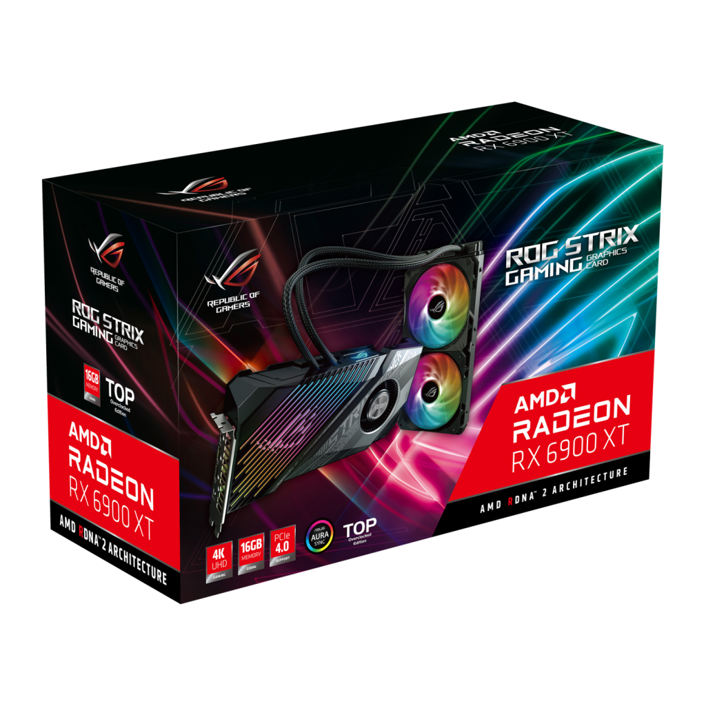 تصاویر کارت گرافیک ROG STRIX LC Radeon RX 6900 XT TOP ایسوس