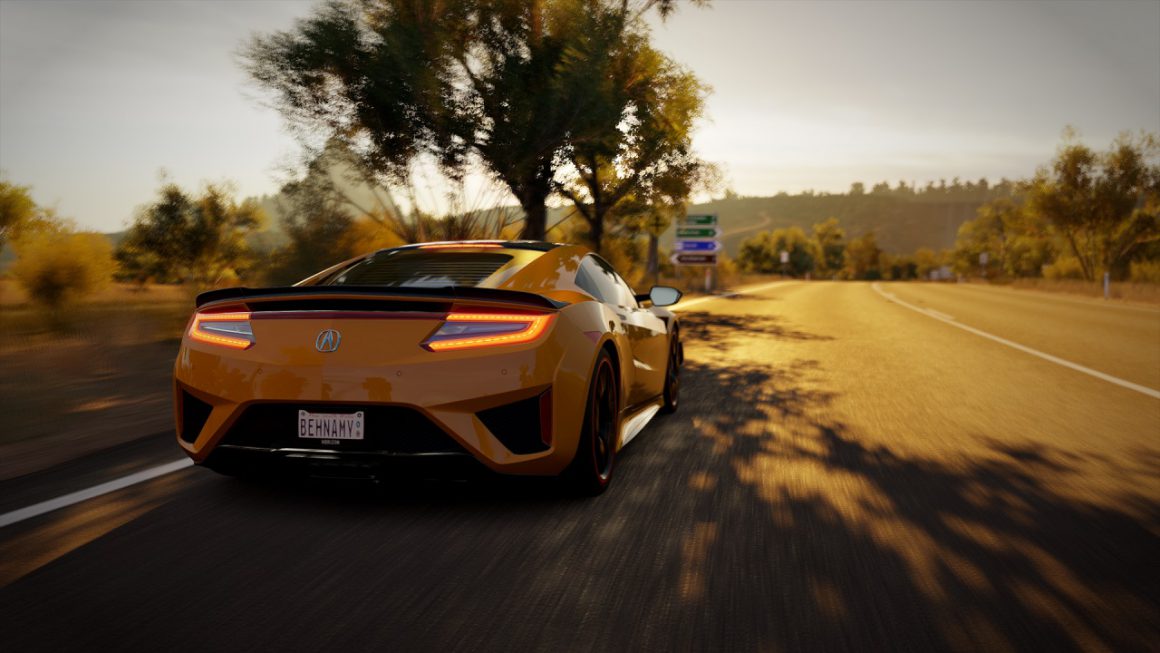 Acura NSX بازی Forza Horizon از کاربر بهنام