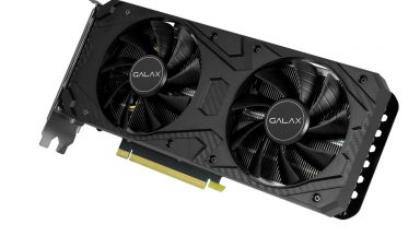 گرافیک GALAX RTX 3060 LHR با قیمت 966 دلار لیست شد