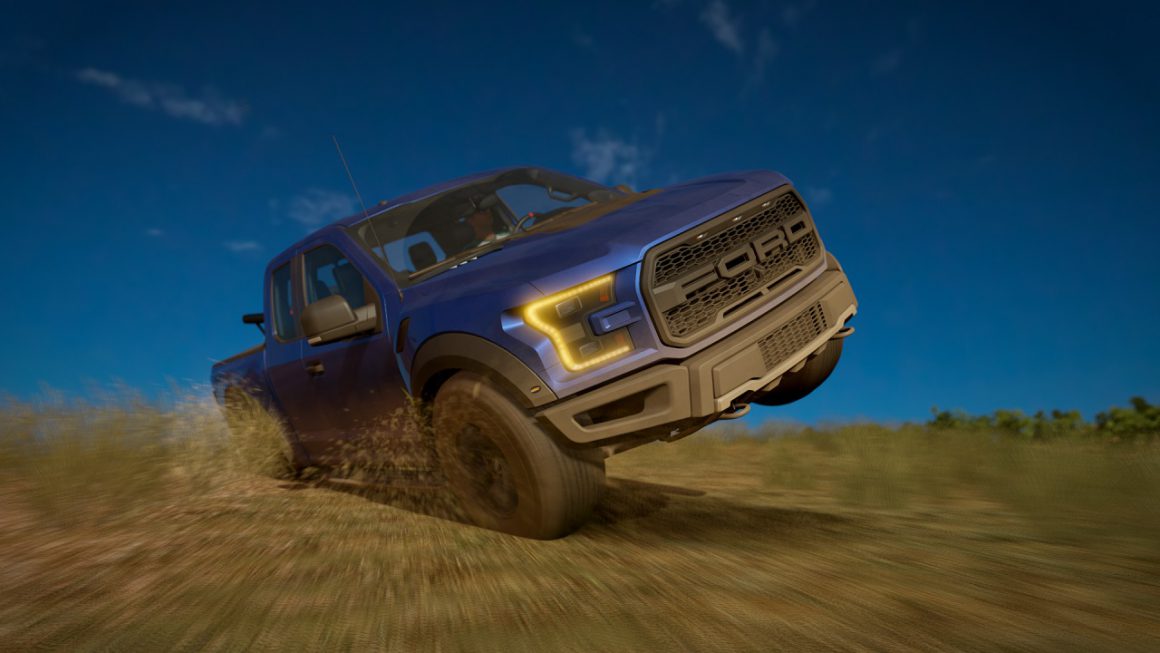 Ford F-150 raptor بازی Forza Horizon از کاربر بهنام