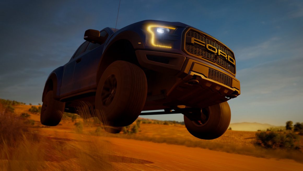 Ford F-150 raptor بازی Forza Horizon از کاربر بهنام