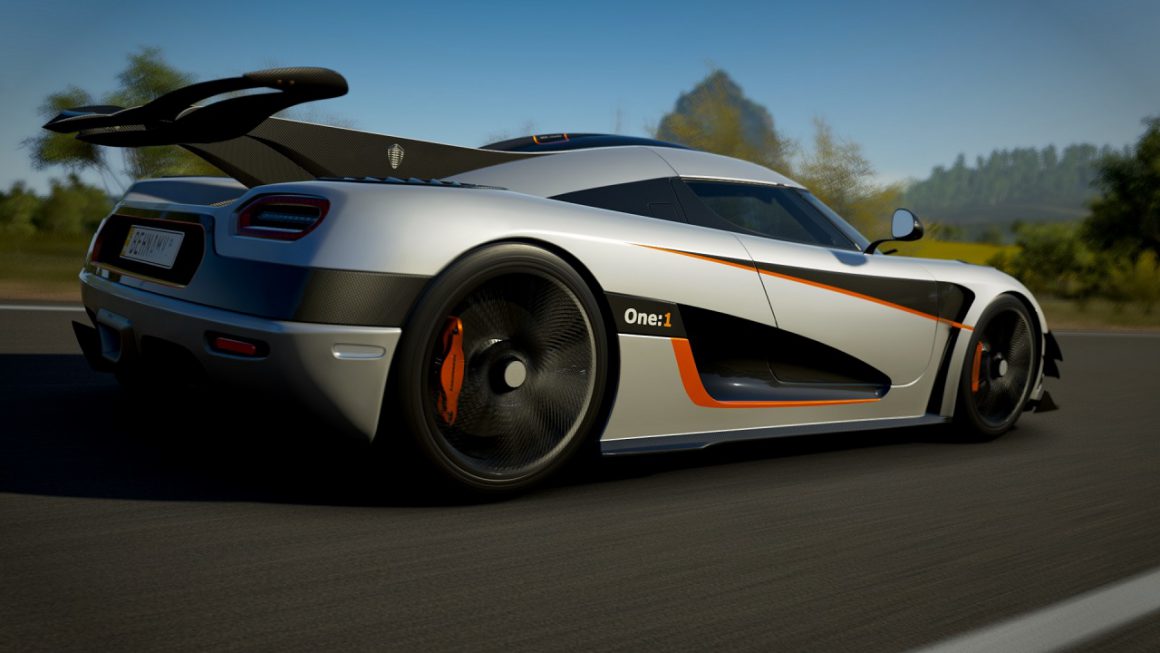 Koenigsegg One بازی Forza Horizon از کاربر بهنام