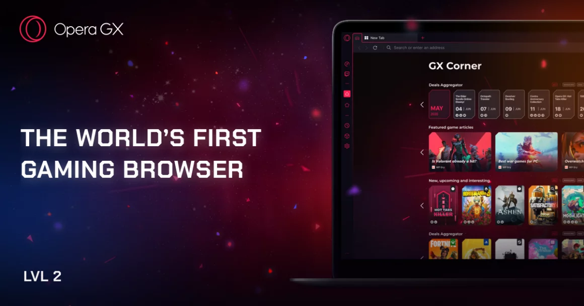 مرورگر Opera GX برای موبایل