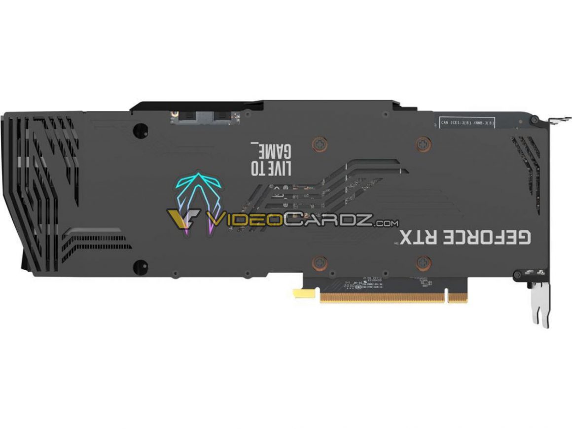 گرافیک GeForce RTX 3080 Ti زوتاک